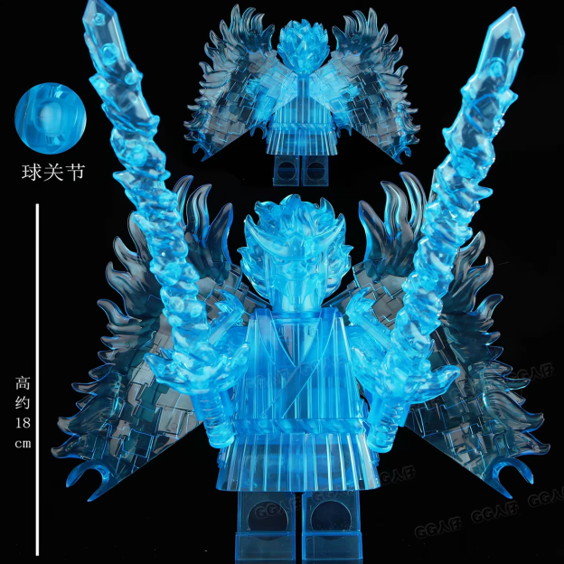 Complete Full Form: Colossal Susanoo  完全形態：超巨大須佐能乎 완전체형태：초거대 스사노오【naruto custom minifigures】