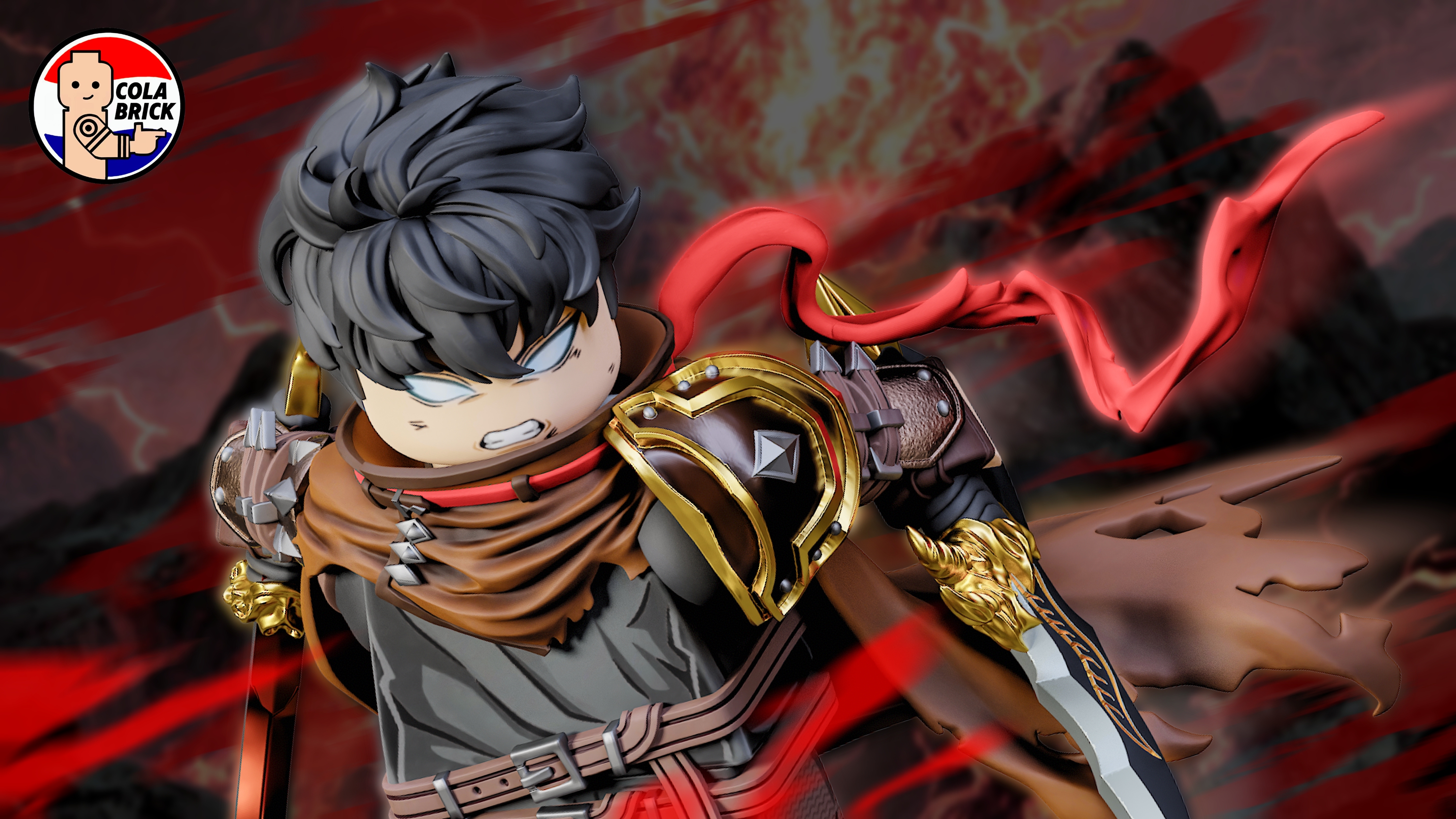 【Preorder】【Cola Brick】Solo Leveling - Hunter Sung Jin-woo 我獨自升級－獵人程肖宇 나 혼자만 레벨업 - 헌터 성진우 【Solo Leveling custom minifigures】
