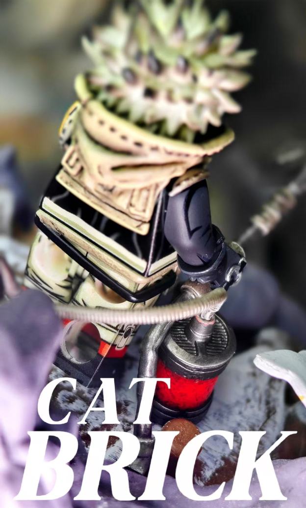 【Cat Brick】Gachiakuta: Rudo v2 廢淵戰鬼 路德 v2 가치아쿠타 루도 v2 【GACHIAKUTA custom minifigures】