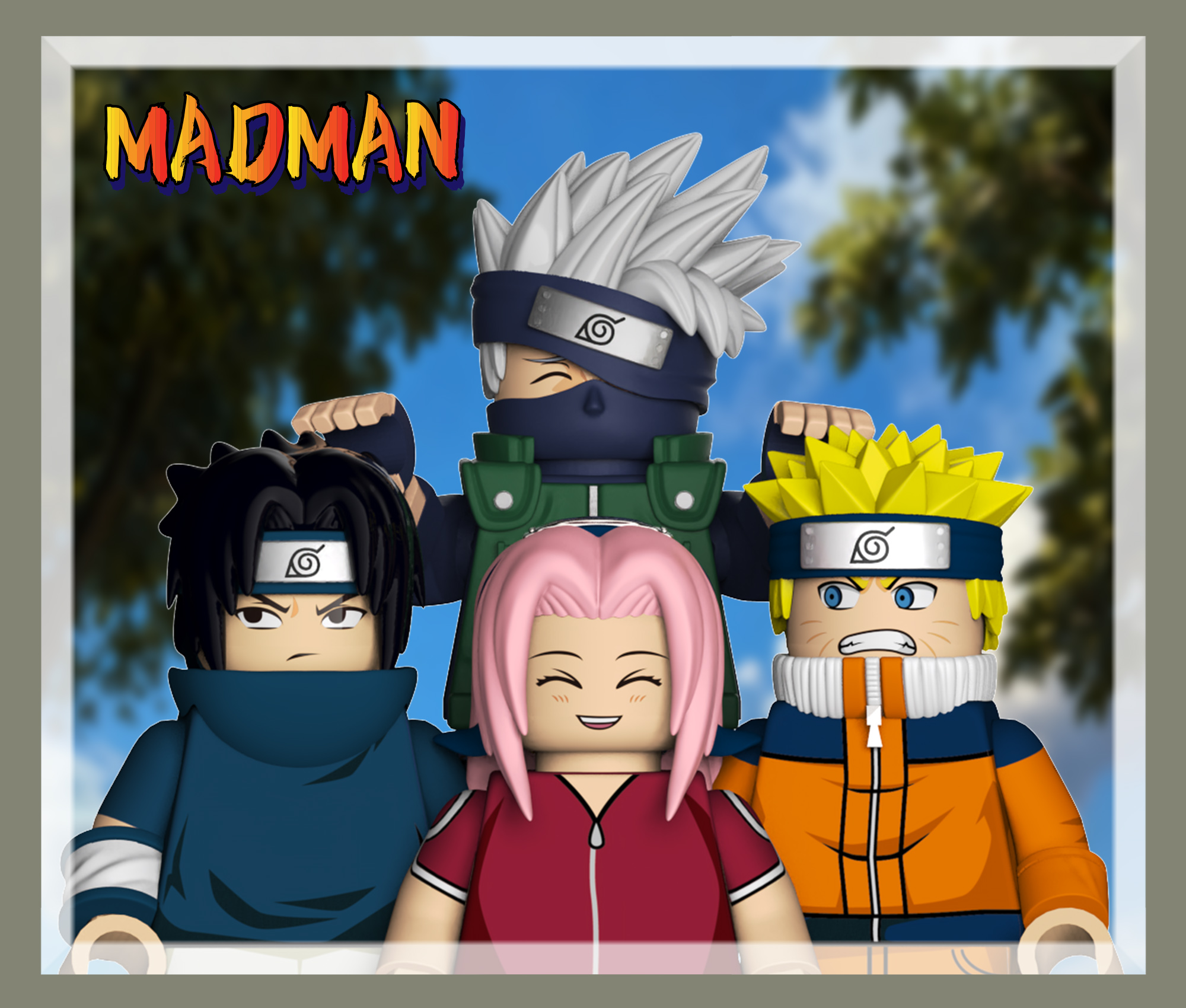 Preorder】【 New World - MadMan】Naruto Team 7 - Kakashi Double