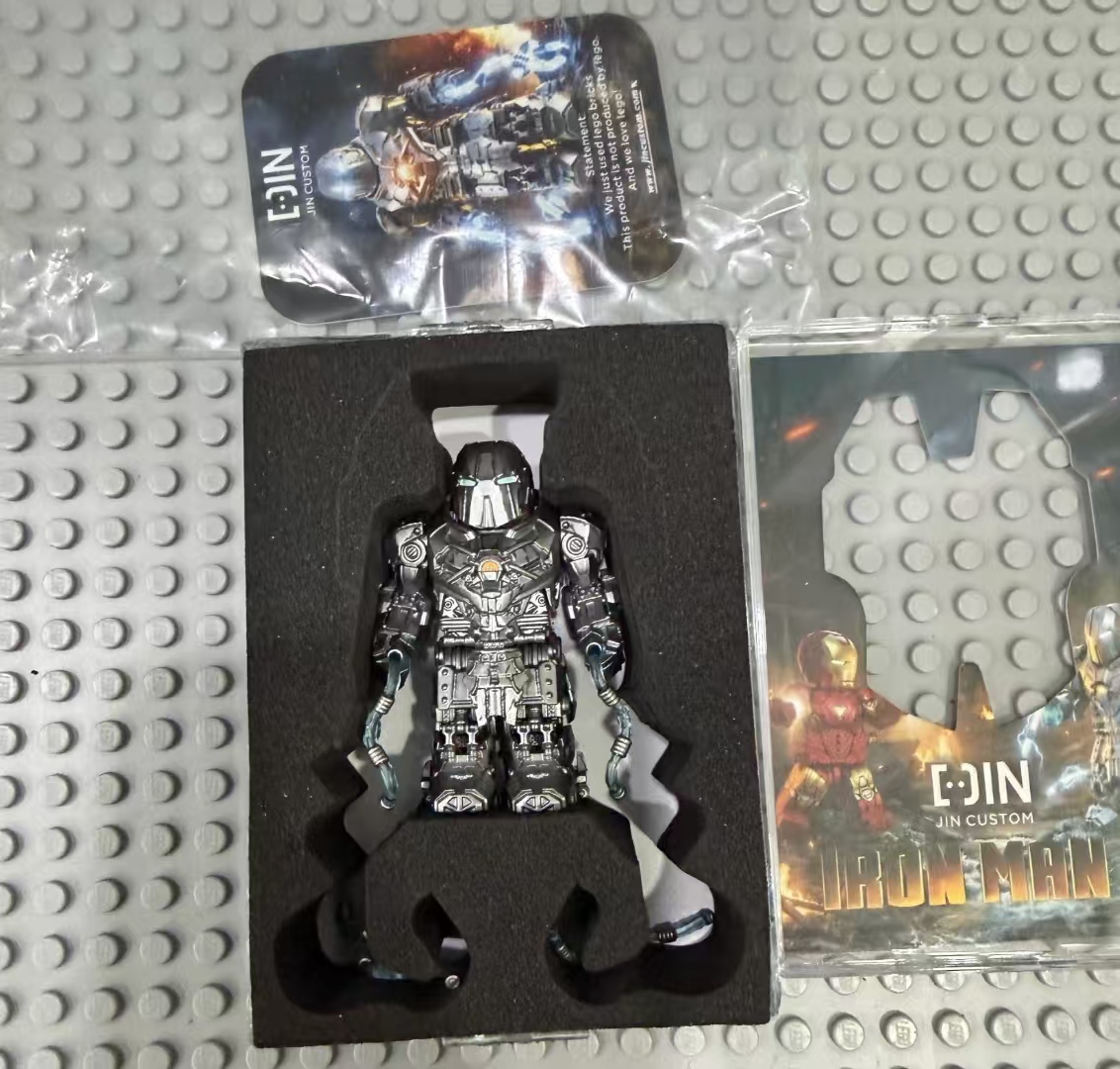 [Jin] Iron Man 2 Whiplash 喪鞭 鞭笞 블랙래시【Custom Marvel Minifigures】