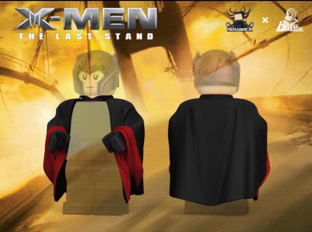 【Herabrick x Bosstoys】Magneto (X-Men) + Double-Hands Cape Pack 萬磁王（X 戰警）+ 雙手披風配件包 매그니토 (엑스맨) + 양손 망토 팩【custom minifigures】