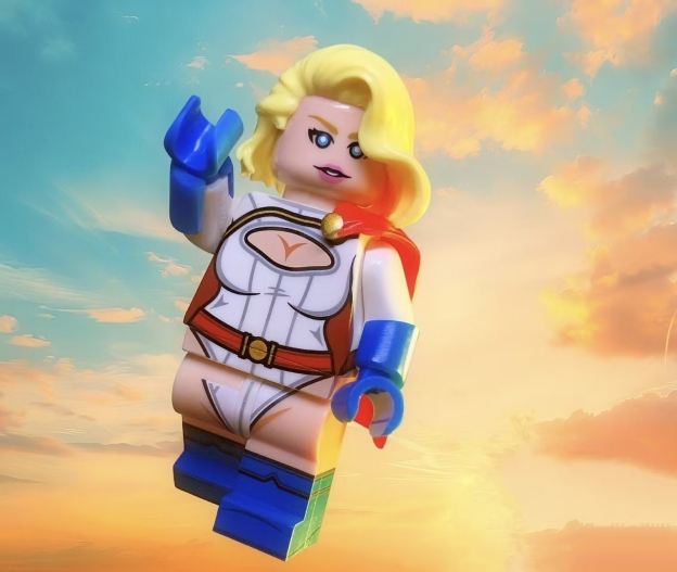 [Copy]【Mr.J Brick】Power Girl 神力女郎 파워 걸