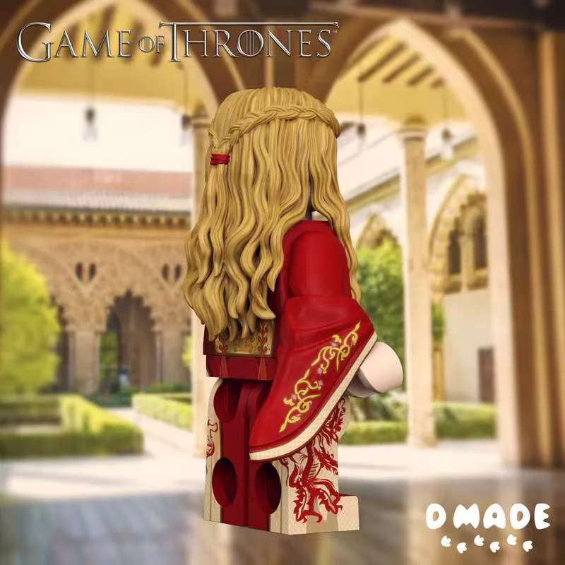 【D Made】Queen Cersei Lannister 瑟曦・蘭尼斯特女王  퀸 세르시 라니스터【Game of Thrones custom minifigures】