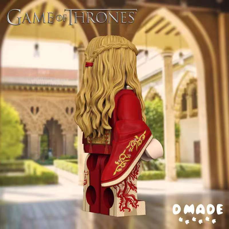 【D Made】Queen Cersei Lannister 瑟曦・蘭尼斯特女王  퀸 세르시 라니스터【Game of Thrones custom minifigures】