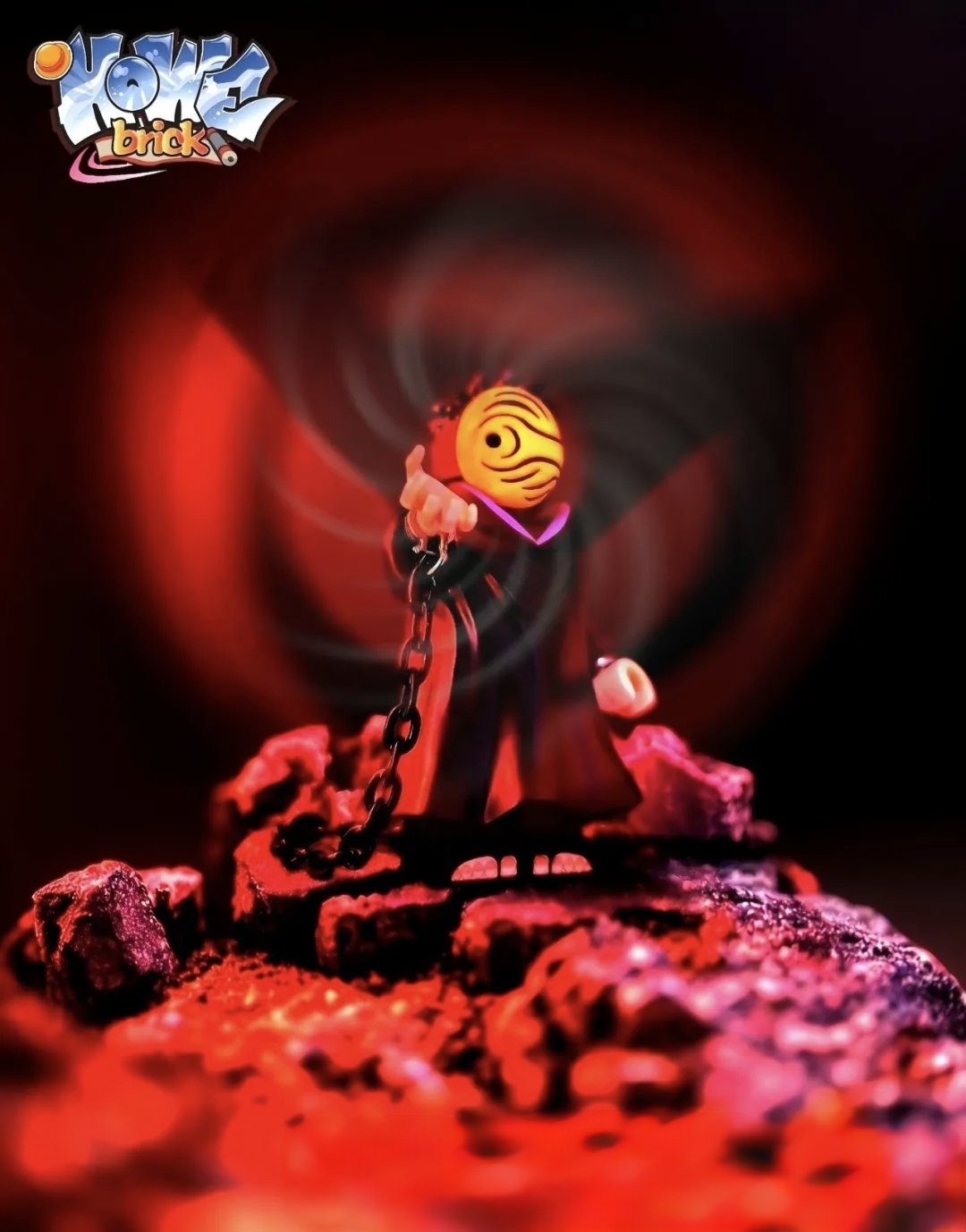 【HOWE】Obito (Tiger Mask) 虎皮带土 타이거 마스크 오비토【naruto custom minifigures】