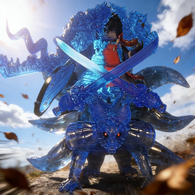 【Minifigs Factory】Kurama armed with Susanoo 【naruto custom minifigures】