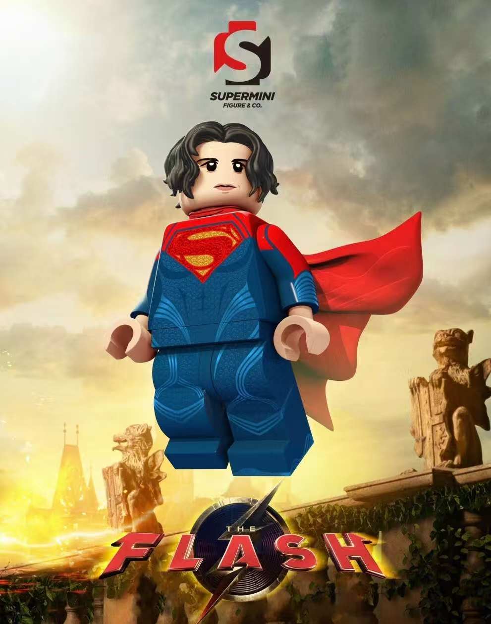 【JIN】Supergirl (The Flash) 超少女（閃電俠劇版） 슈퍼걸 (더 플래시) 【DC custom minifigures】