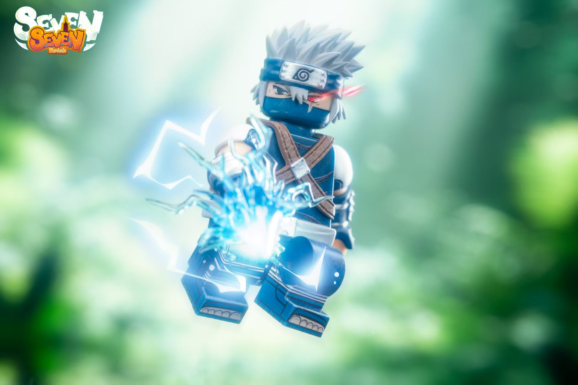 naruto custom minifigures】【SEVEN BRICK】Young Kakashi 卡卡西