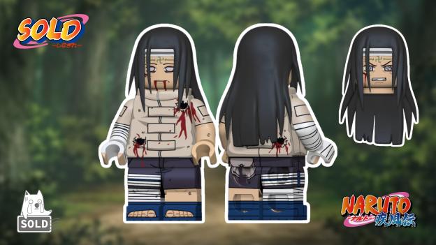 【Preorder】【Sold】Young Neji × Young Tenten 少年寧次 × 少年天天 소년 네지 × 소년 텐텐【naruto custom minifigures】