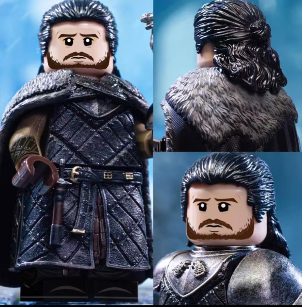 【Loong brick】Jon Snow 雪諾 존 스노우【Game of Thrones custom minifigures】