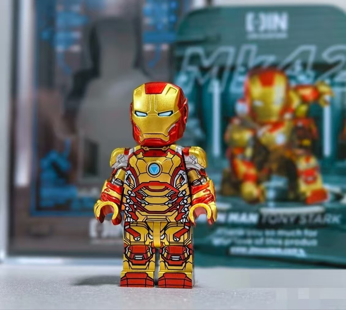 【JIN】Iron Man MK42 鋼鐵人 MK42 아이언맨 MK42 【custom Marvel minifigures】