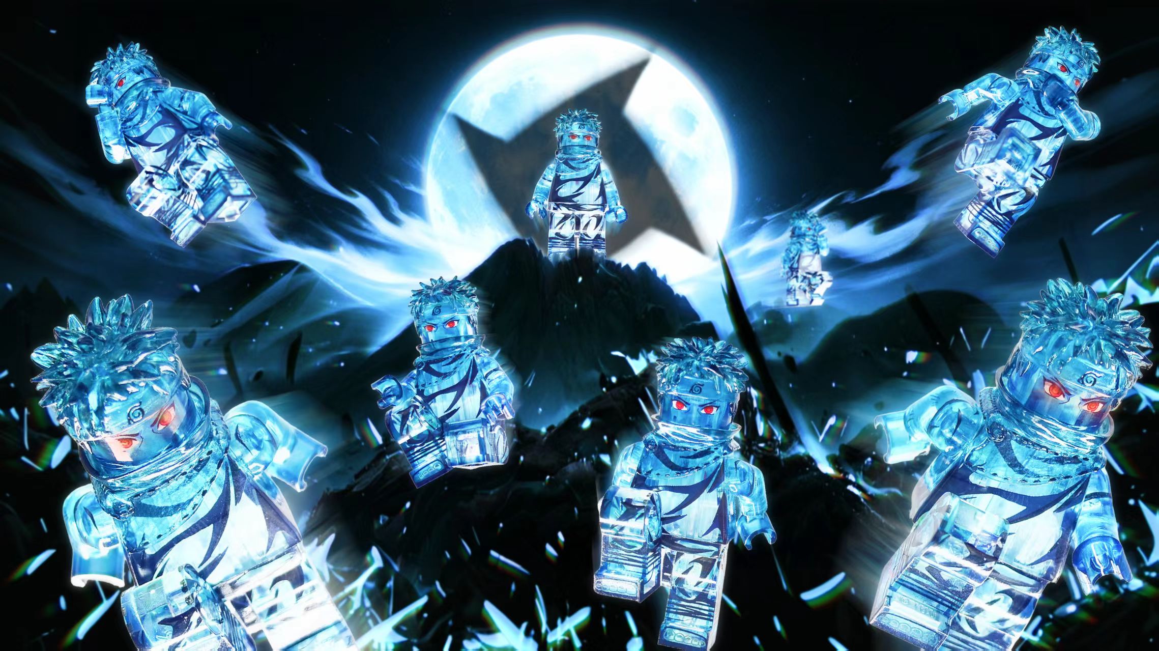 【Preorder】【Red】Uchiha Shisui - Body Flicker Technique 宇智波止水 - 瞬身之術 우치하 시스이 - 순신의 술【naruto custom minifigures】