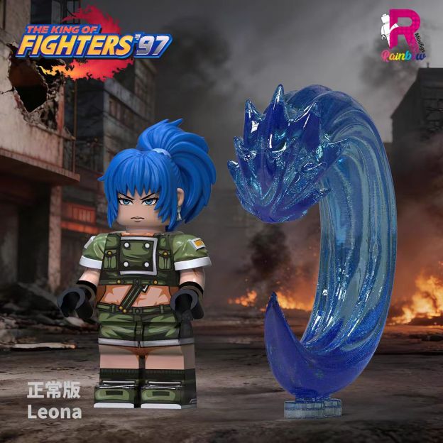 【Preorder】【Rainbow】The King of Fighters Leona 莉安娜 레오나【KOF Custom Minifigures】