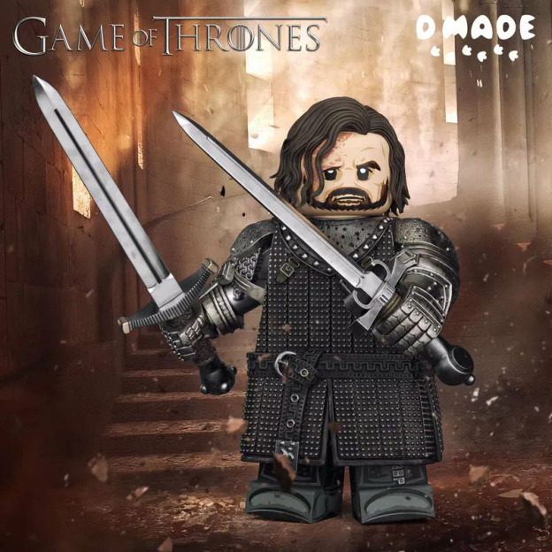 【D Made】The Hound 獵狗 더 하운드【Game of Thrones custom minifigures】