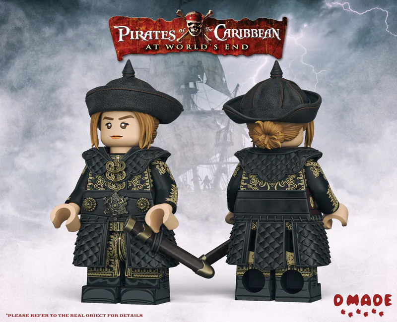 【D Made】Elizabeth 伊麗莎白 엘리자베스 【Game of Thrones custom minifigures】