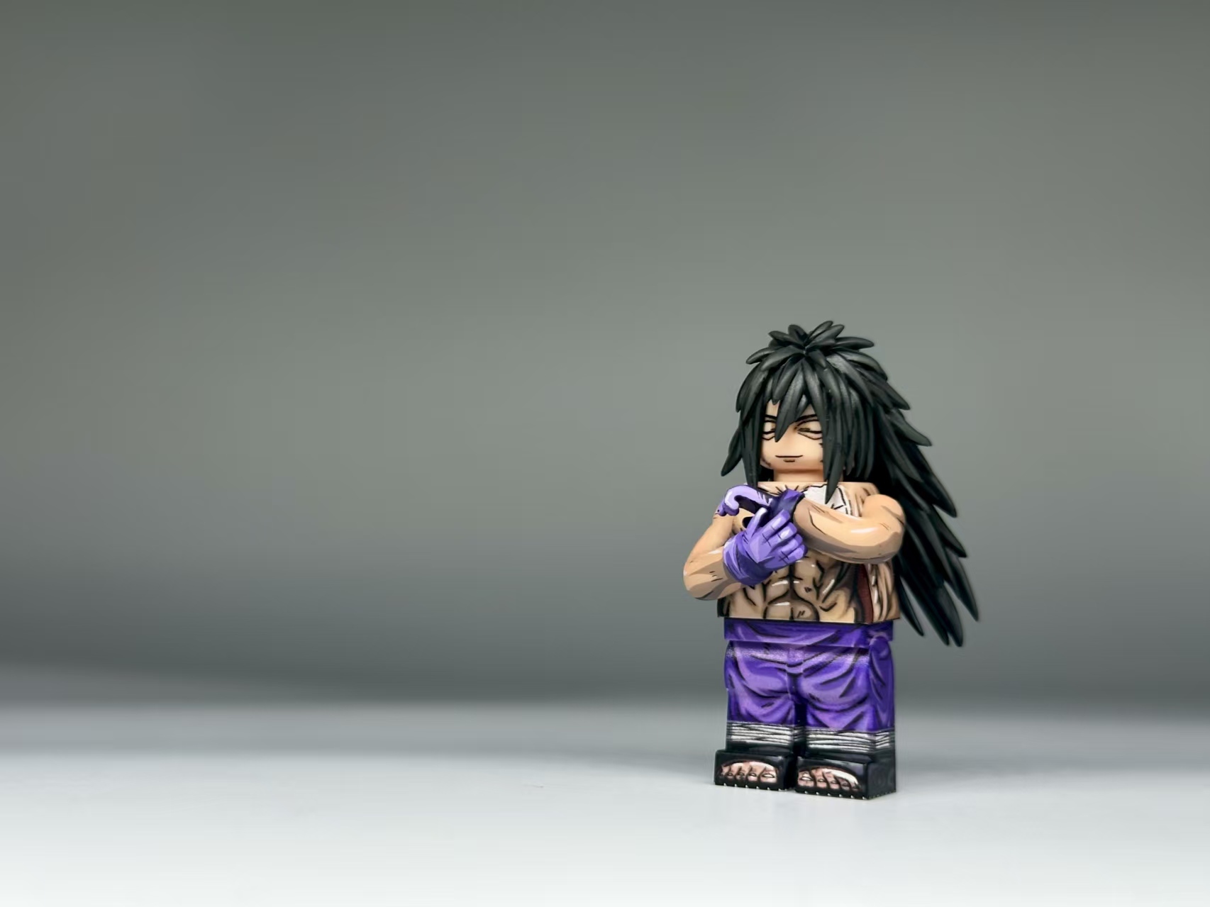 【Preorder】[Love] Uchiha Madara Set 2 (A set of 3 minifigs) [ACGN], 宇智波斑 우치하 마다라【naruto custom minifigures】