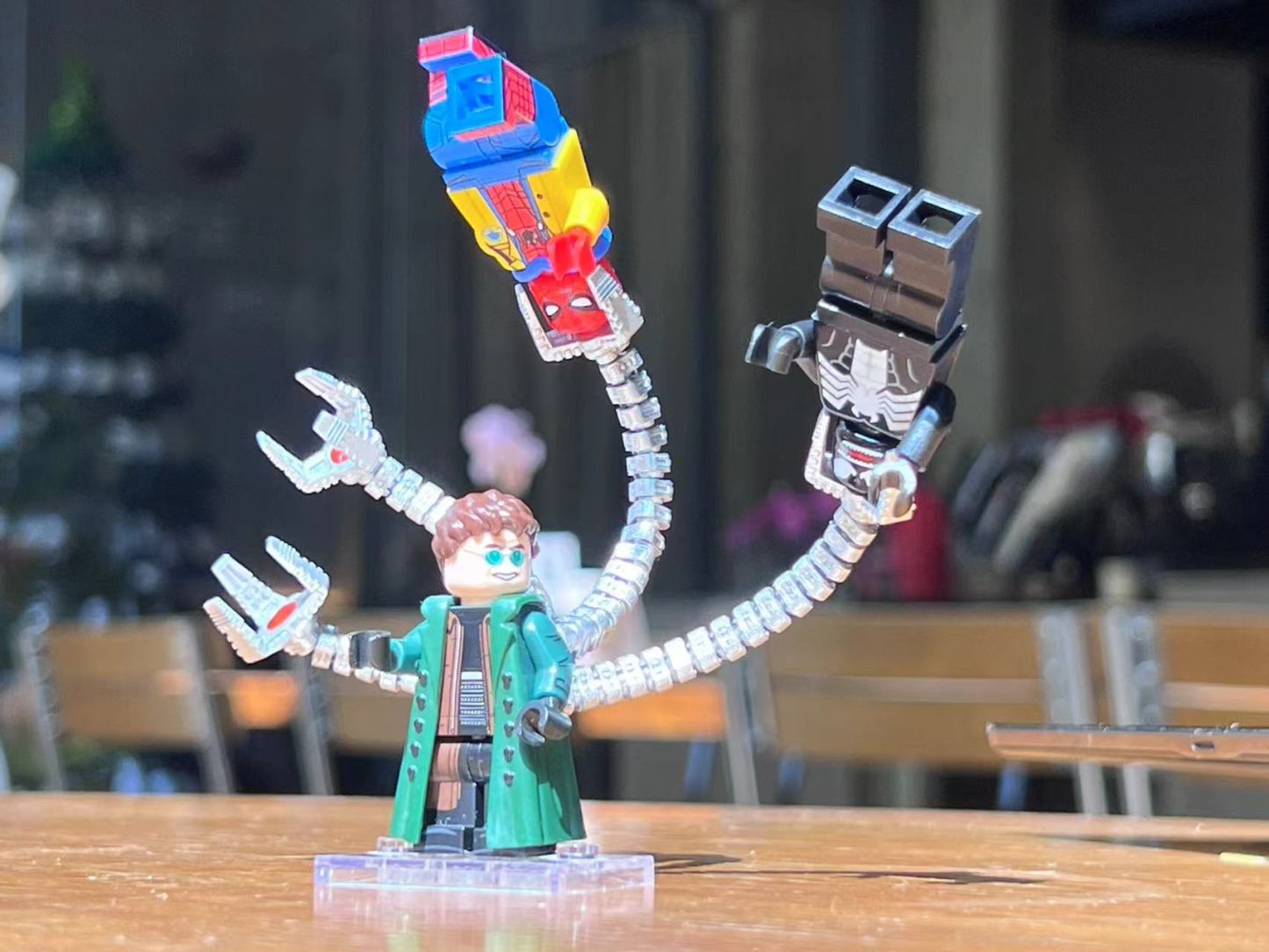 【Phoenix】Doctor Octopus (Spider‑Man 2, Tobey) 章魚博士（蜘蛛人 2，托比） 닥터 옥토퍼스 (스파이더맨 2, 토비) 【Marvel custom minifigures】