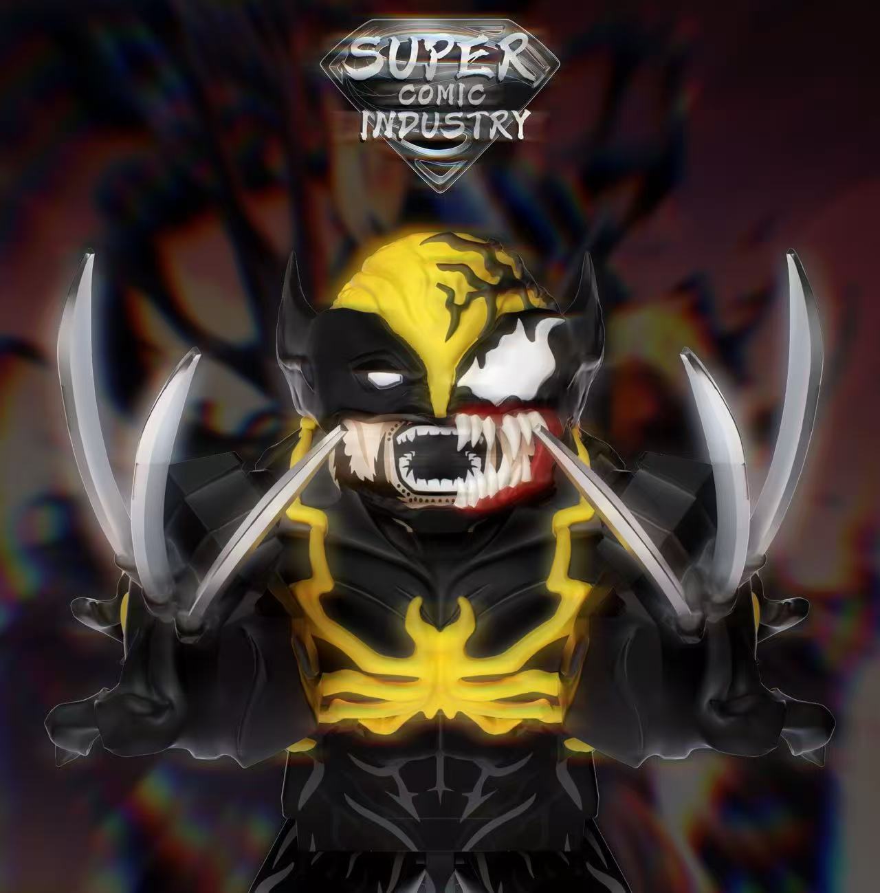 【Super comic fam】Venom Wolverine 毒液金剛狼 베놈 울버린