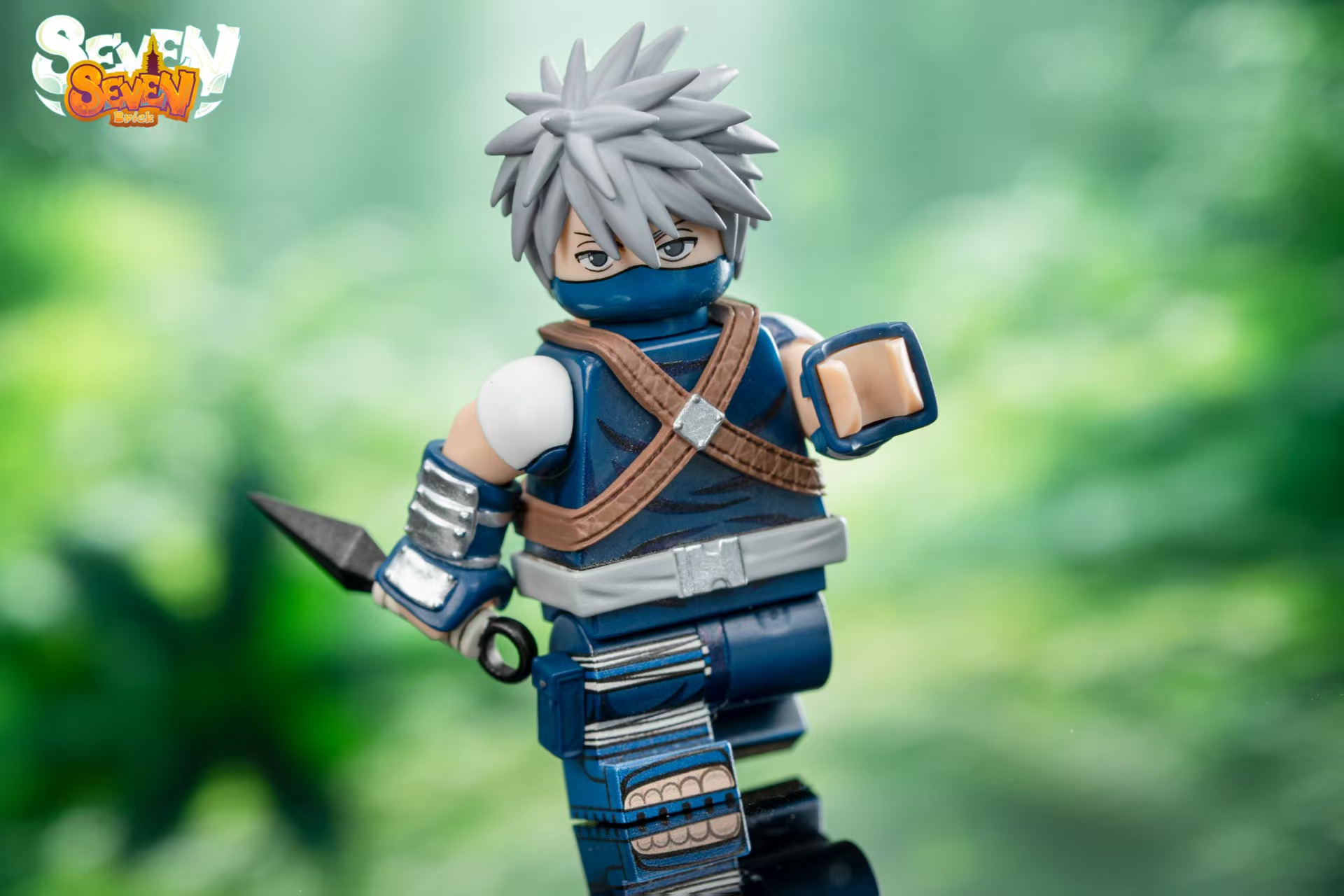 naruto custom minifigures】【SEVEN BRICK】Young Kakashi 卡卡西
