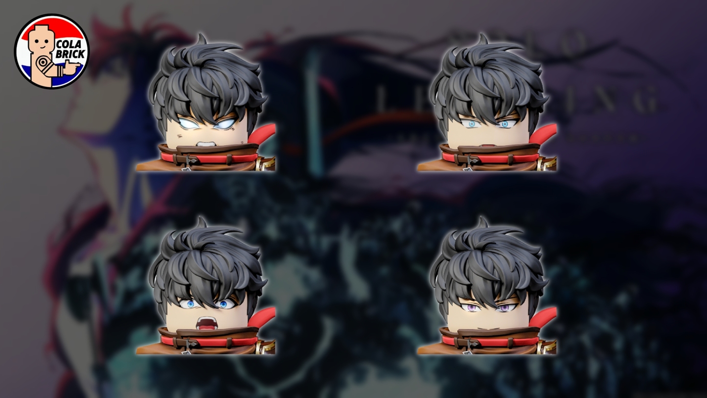 【Preorder】【Cola Brick】Solo Leveling - Hunter Sung Jin-woo 我獨自升級－獵人程肖宇 나 혼자만 레벨업 - 헌터 성진우 【Solo Leveling custom minifigures】