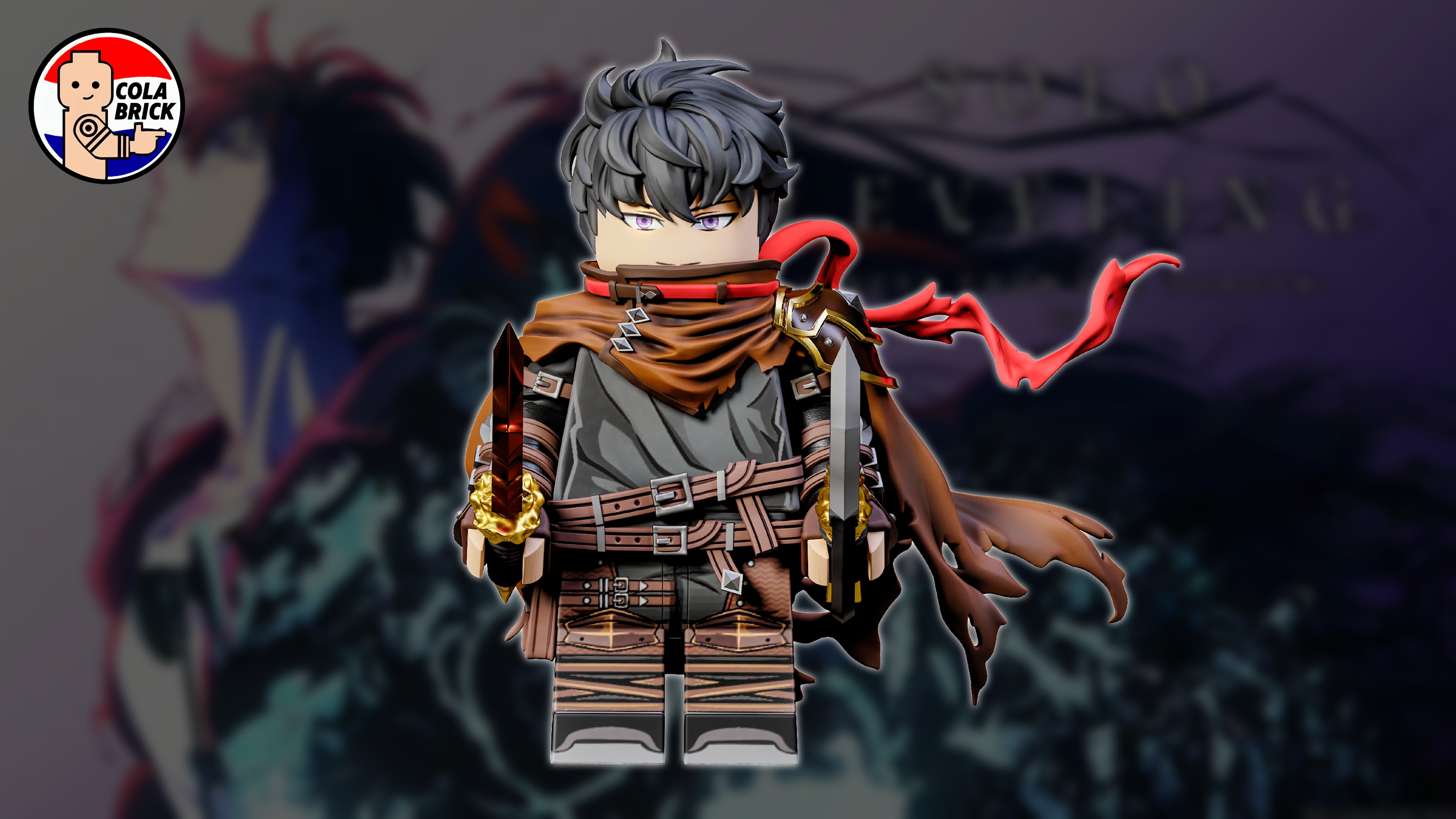 【Preorder】【Cola Brick】Solo Leveling - Hunter Sung Jin-woo 我獨自升級－獵人程肖宇 나 혼자만 레벨업 - 헌터 성진우 【Solo Leveling custom minifigures】
