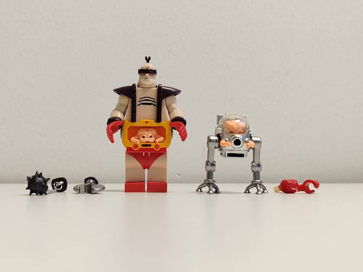 【D Made】Krang Complete Set 朗格【全套】（忍者神龜） 크랭 완전 세트 【Teenage Mutant Ninja Turtles custom minifigures】