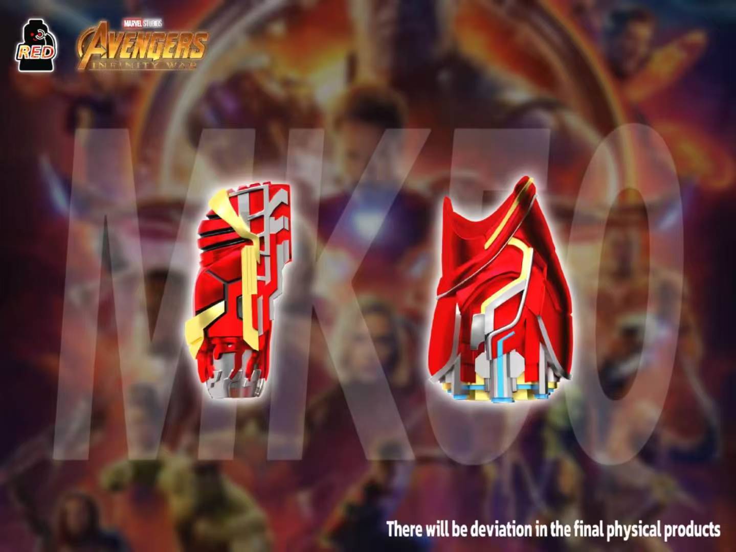 【Preorder】【Red】Iron Man [MK50] (Main Body)  鋼鐵人 아이언맨