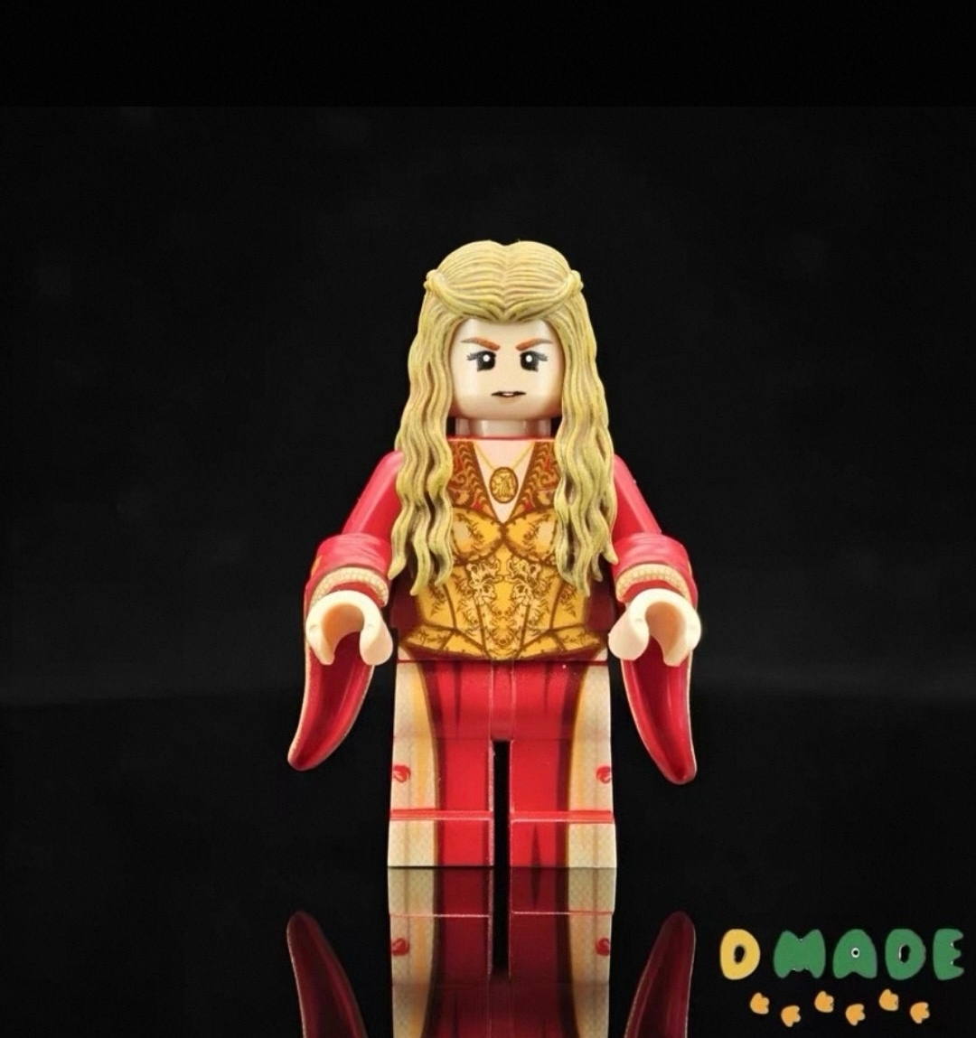 【D Made】Queen Cersei Lannister 瑟曦・蘭尼斯特女王  퀸 세르시 라니스터【Game of Thrones custom minifigures】