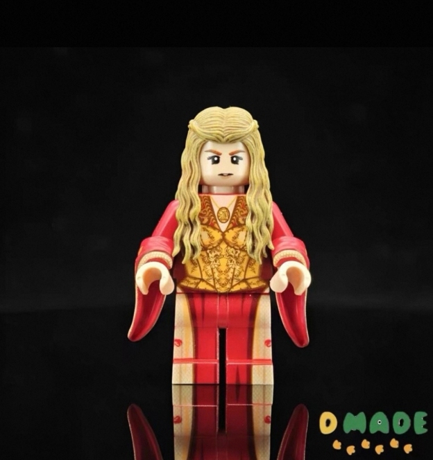 【D Made】Queen Cersei Lannister 瑟曦・蘭尼斯特女王  퀸 세르시 라니스터【Game of Thrones custom minifigures】