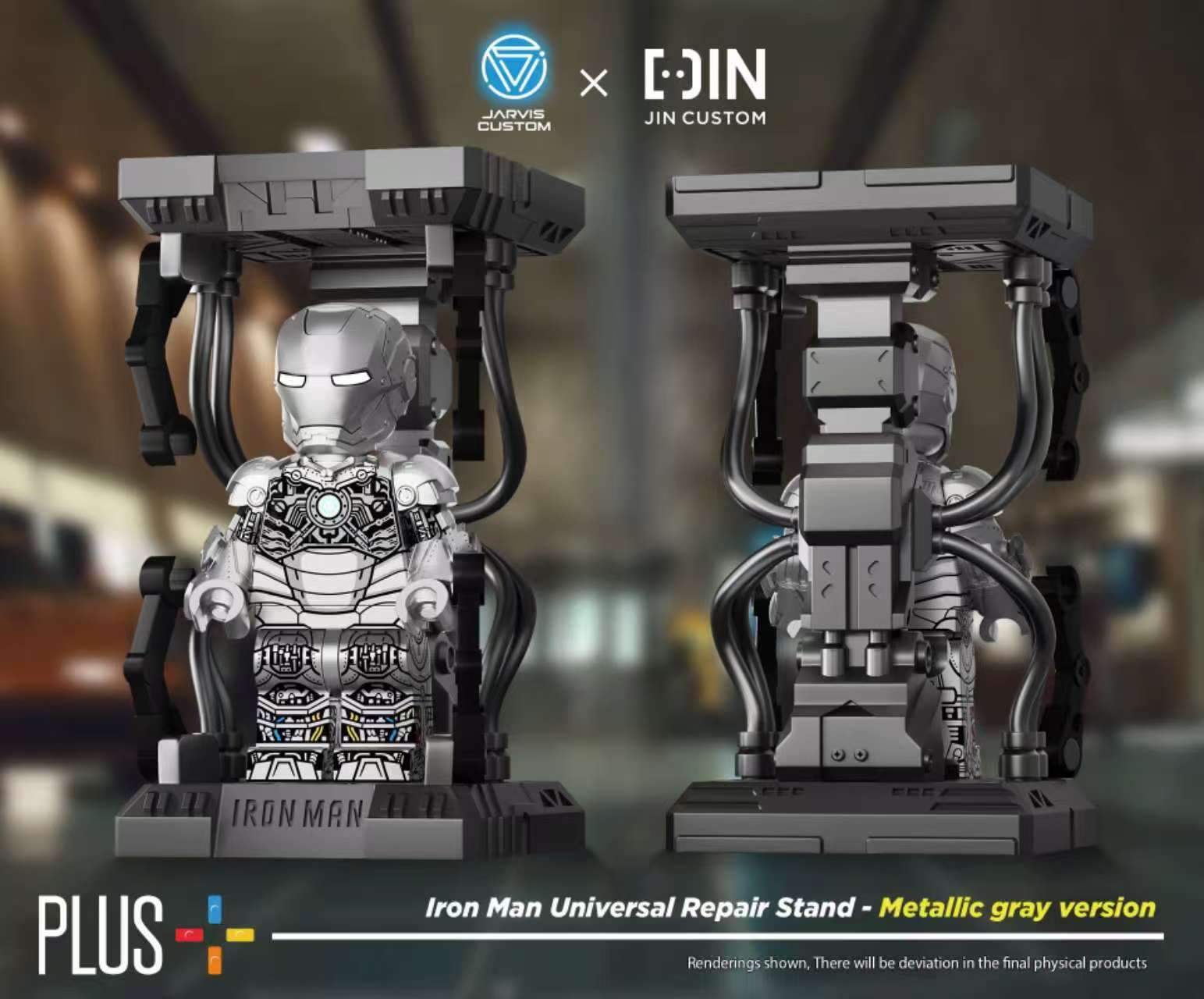 【JIN】Iron Man Disassembly Station & Display Stand