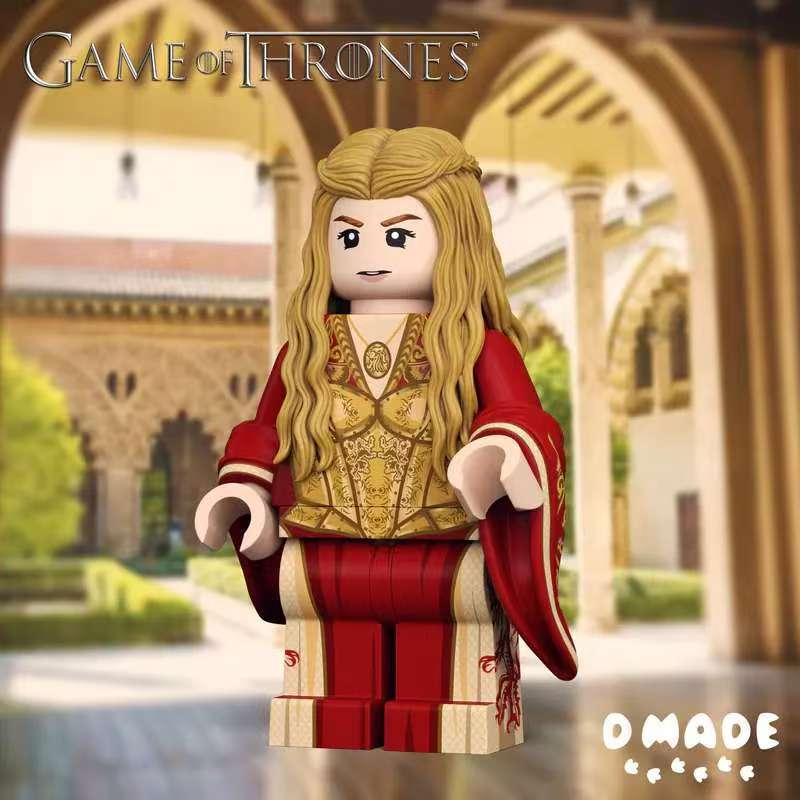 【D Made】Queen Cersei Lannister 瑟曦・蘭尼斯特女王  퀸 세르시 라니스터【Game of Thrones custom minifigures】