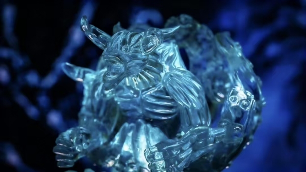 【Minifigs. Factory】Transparent Eight-Tails Base