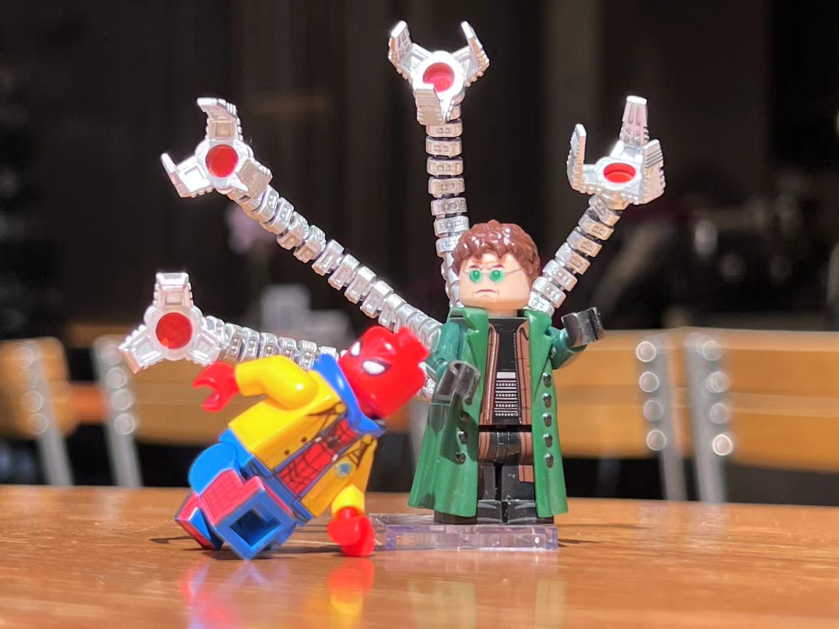 【Phoenix】Doctor Octopus (Spider‑Man 2, Tobey) 章魚博士（蜘蛛人 2，托比） 닥터 옥토퍼스 (스파이더맨 2, 토비) 【Marvel custom minifigures】