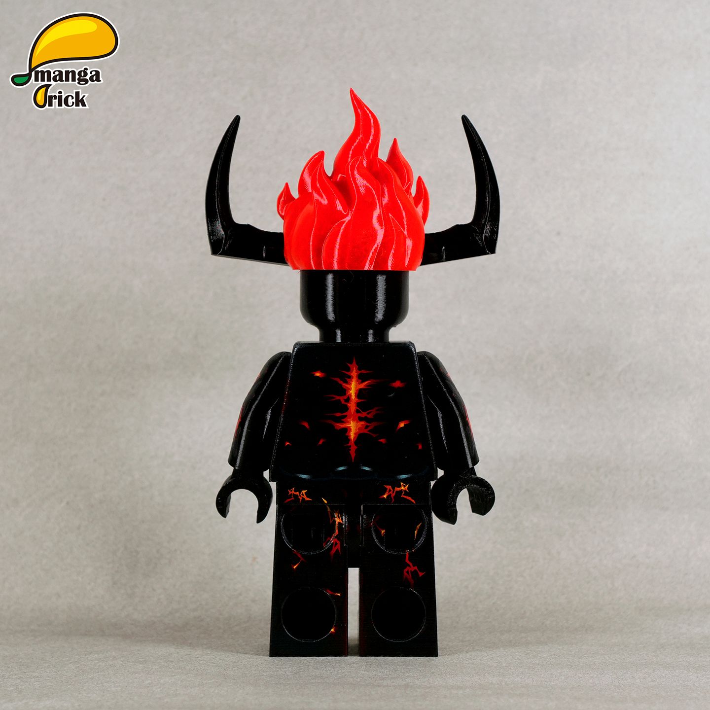 【Leyile-Mango】Surtur (Fully Custom-Molded Giant Body) 蘇爾特爾 서르투르 【Custom Marvel Minifigures】-Tom_minifigs
