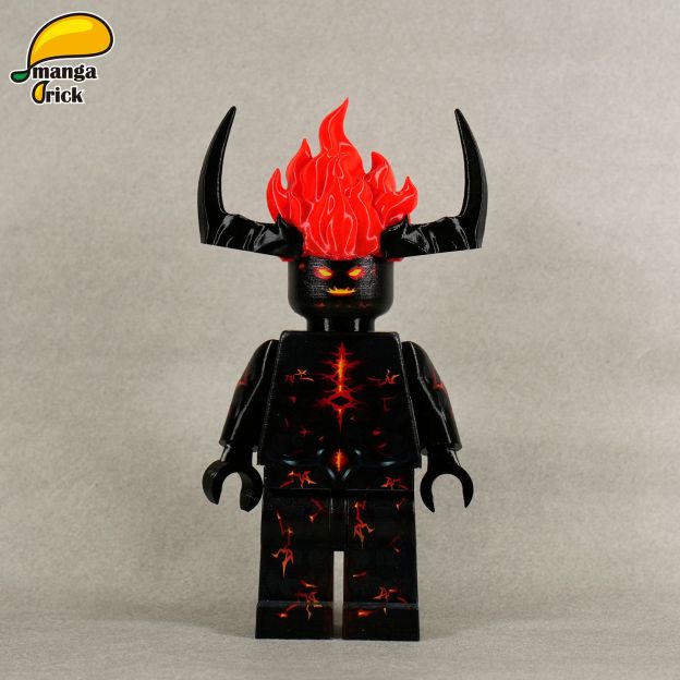 【Leyile-Mango】Surtur (Fully Custom-Molded Giant Body) 蘇爾特爾 서르투르 【Custom Marvel Minifigures】-Tom_minifigs