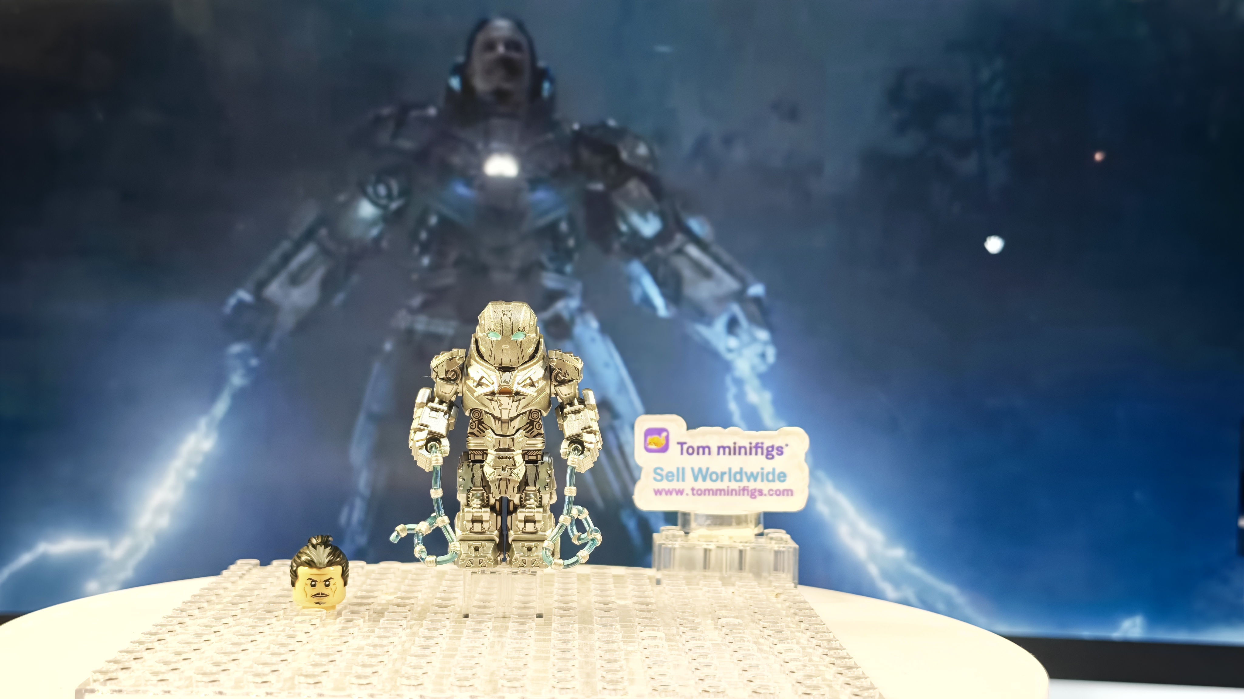 [Boss Toys] Iron Man 2 Whiplash 喪鞭 鞭笞 블랙래시【Custom Marvel Minifigures】