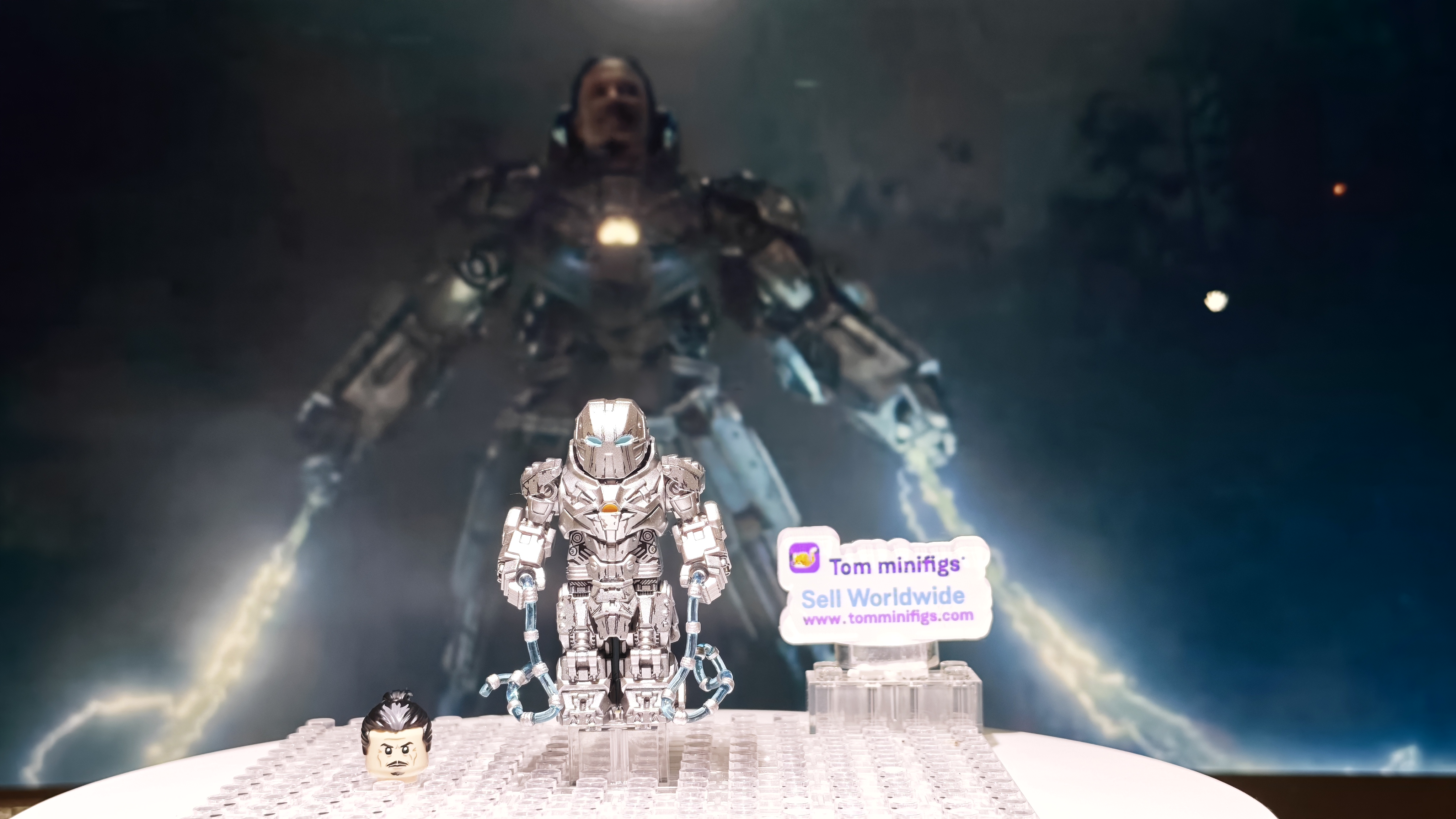 [Boss Toys] Iron Man 2 Whiplash 喪鞭 鞭笞 블랙래시【Custom Marvel Minifigures】