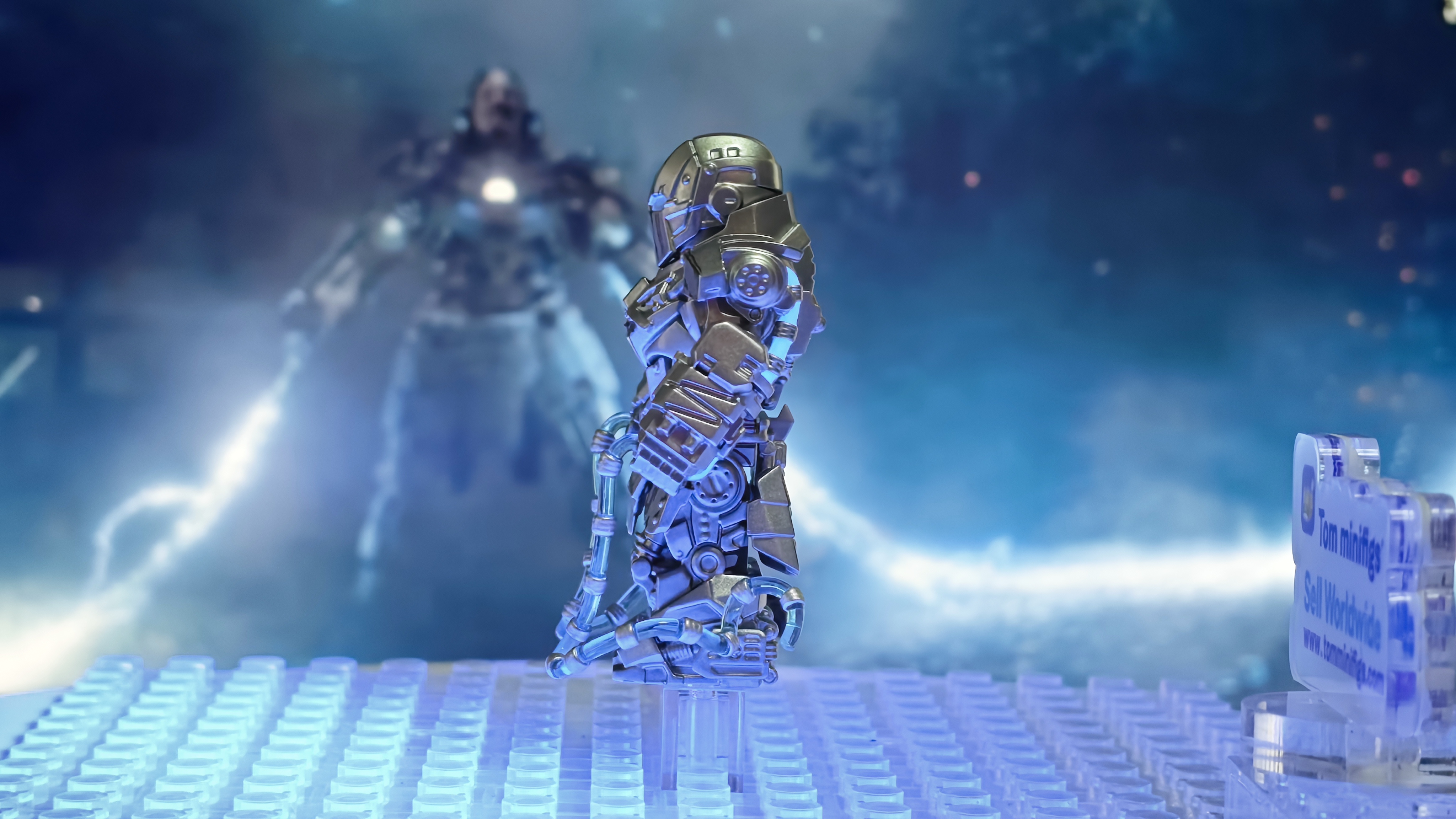 [Boss Toys] Iron Man 2 Whiplash 喪鞭 鞭笞 블랙래시【Custom Marvel Minifigures】