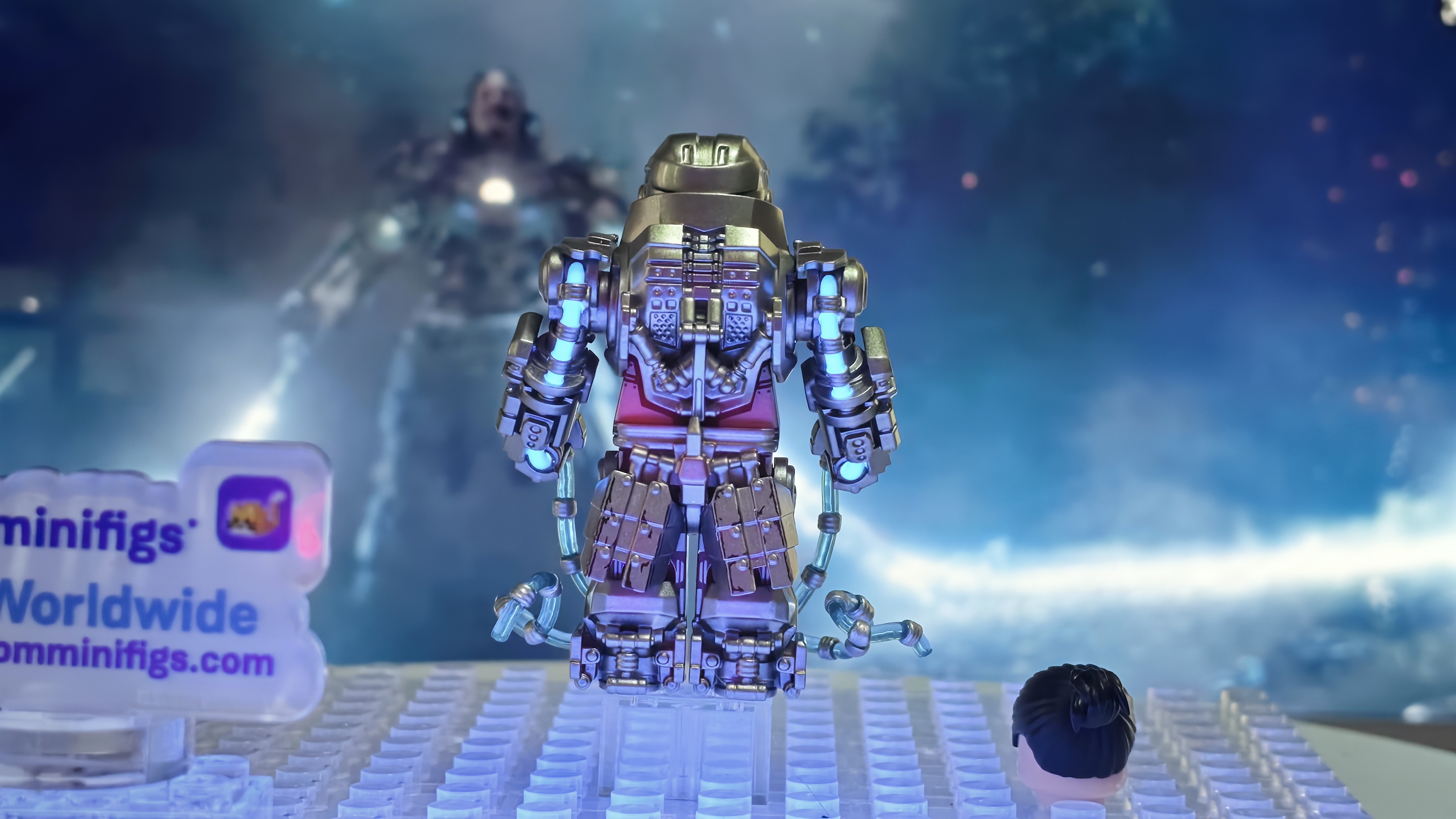 [Boss Toys] Iron Man 2 Whiplash 喪鞭 鞭笞 블랙래시【Custom Marvel Minifigures】