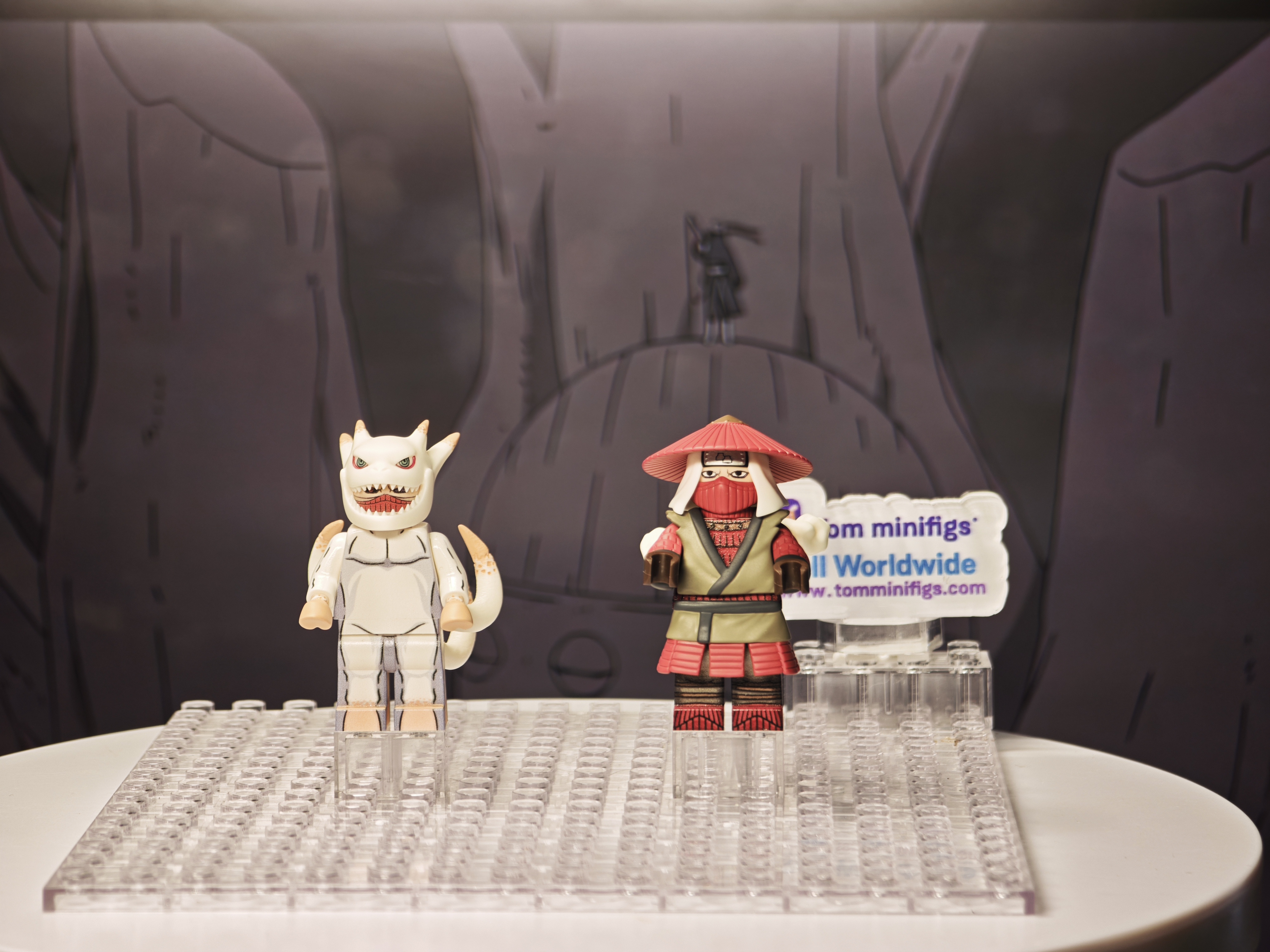 【FEELINGS】Han & Five-Tails Kokuo Two Minifigure Set 漢 & 五尾穆王 한&오미코쿠【Naruto Custom Minifigures】