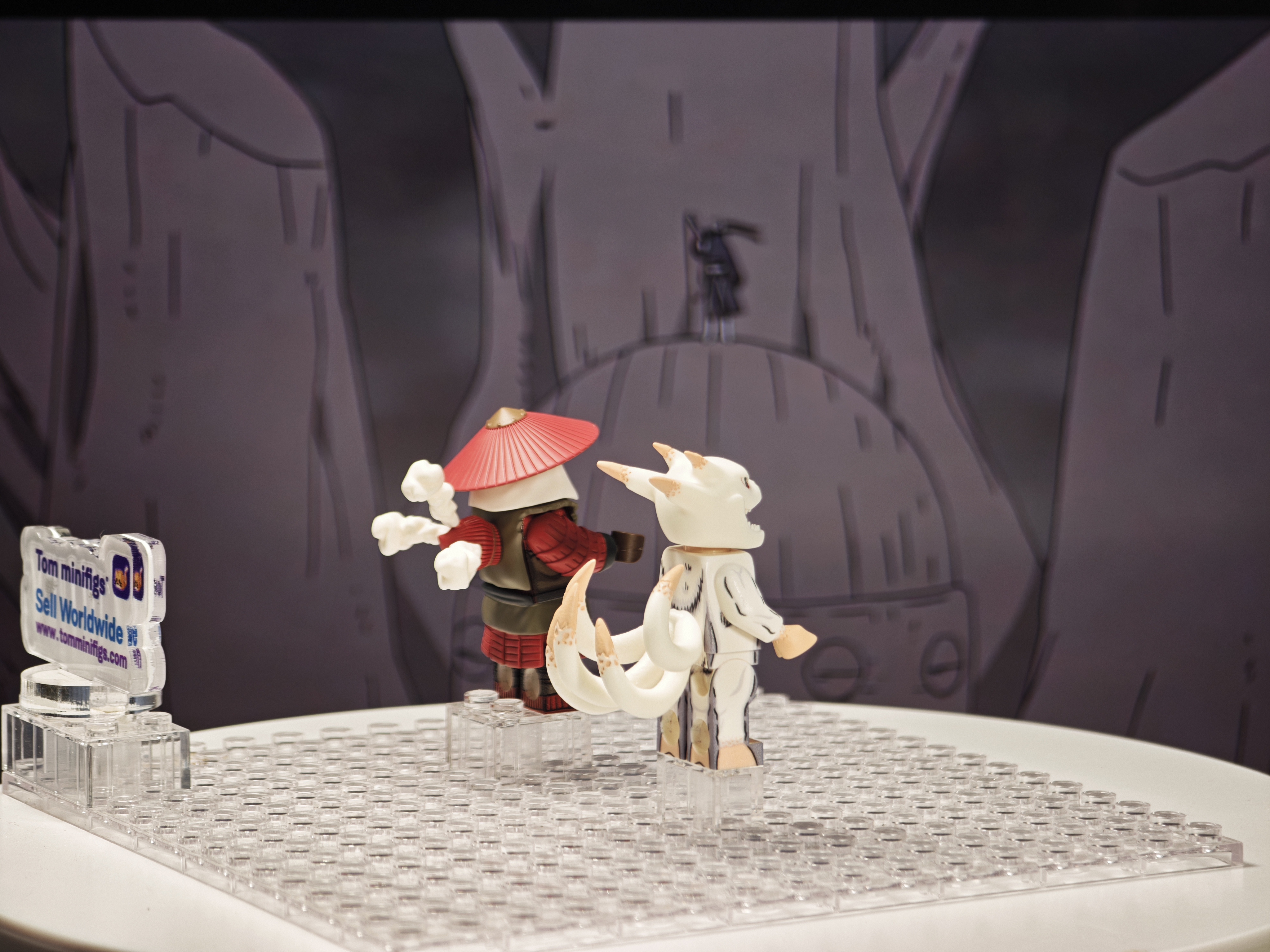 【FEELINGS】Han & Five-Tails Kokuo Two Minifigure Set 漢 & 五尾穆王 한&오미코쿠【Naruto Custom Minifigures】