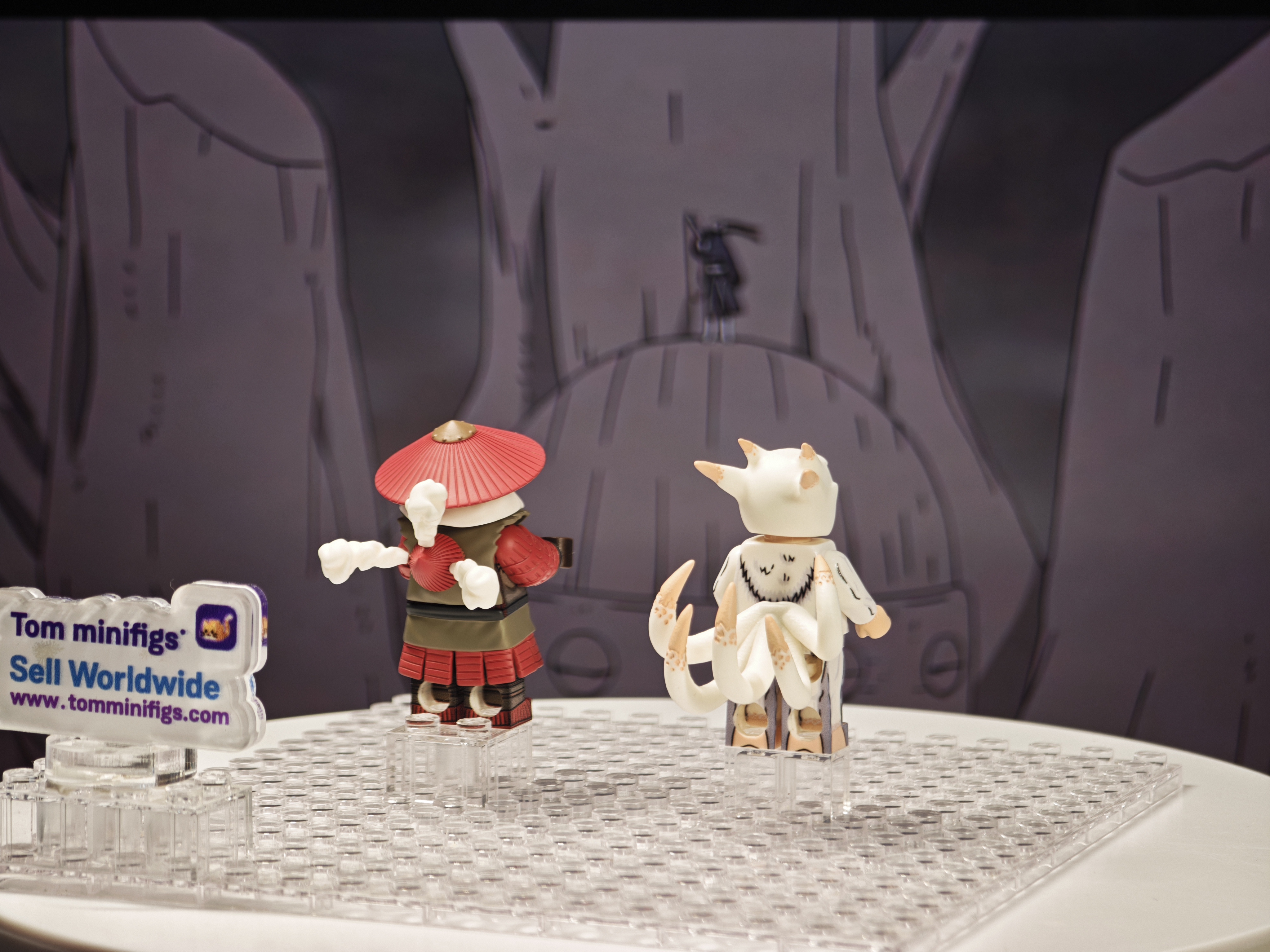 【FEELINGS】Han & Five-Tails Kokuo Two Minifigure Set 漢 & 五尾穆王 한&오미코쿠【Naruto Custom Minifigures】