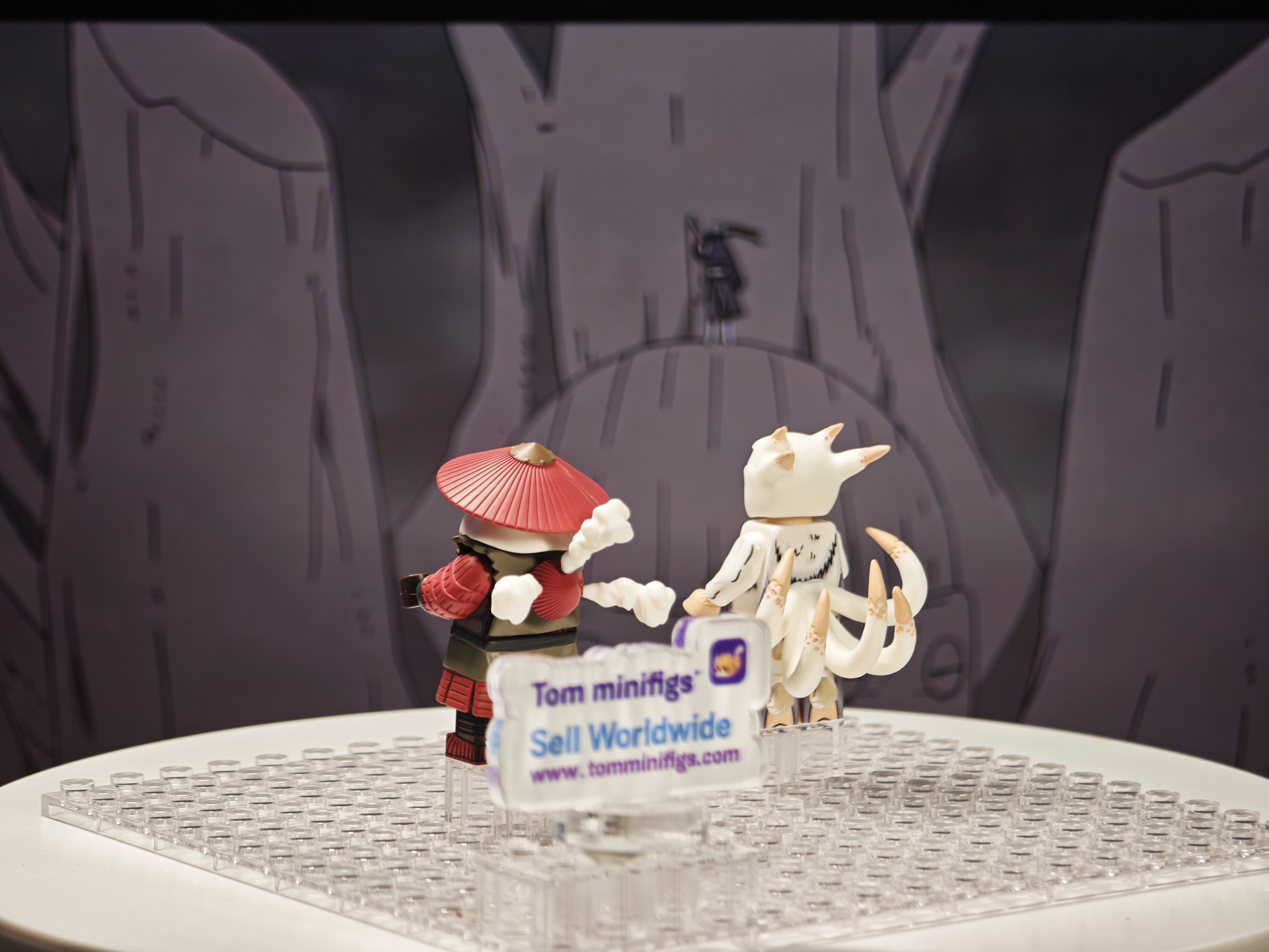 【FEELINGS】Han & Five-Tails Kokuo Two Minifigure Set 漢 & 五尾穆王 한&오미코쿠【Naruto Custom Minifigures】