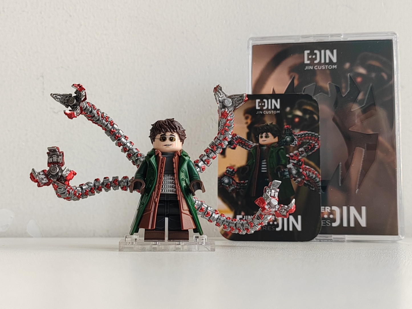 [JIN] Doctor Octopus (Variant) (Spiderman: No way home)+  Coiled Tentacles (pacakge 1)