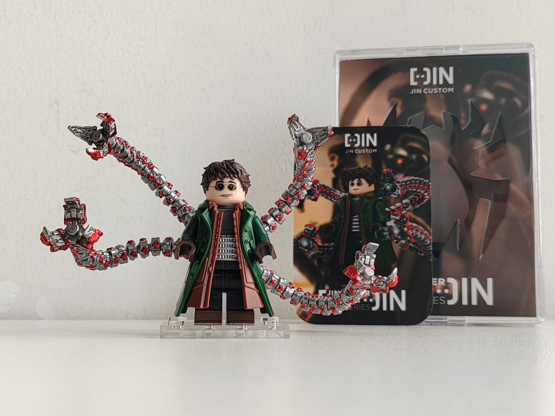 [JIN] Doctor Octopus (Variant) (Spiderman: No way home)+  Coiled Tentacles (pacakge 1)