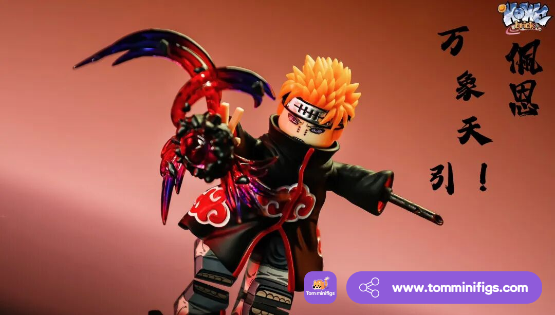 【HOWE】 Six Paths Deva Path - Pain V1 Complete Set 六道天道 --- 佩恩 육도천도---페인【naruto custom minifigures】
