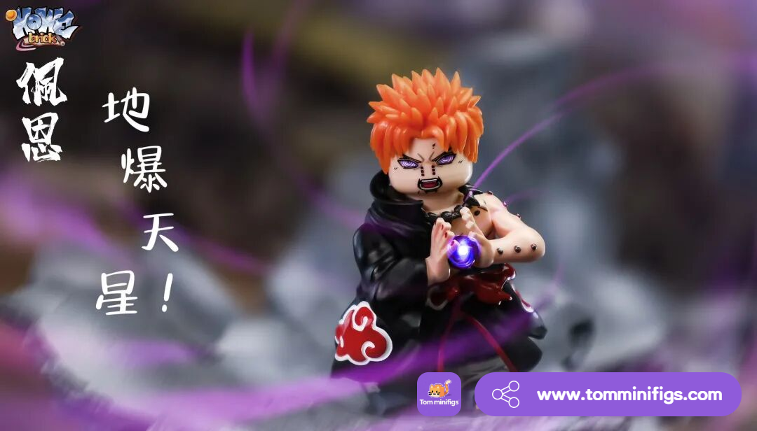 【HOWE】 Six Paths Deva Path - Pain V1 Complete Set 六道天道 --- 佩恩 육도천도---페인【naruto custom minifigures】