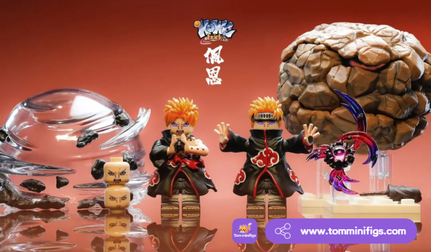 【HOWE】 Six Paths Deva Path - Pain V1 Complete Set 六道天道 --- 佩恩 육도천도---페인【naruto custom minifigures】