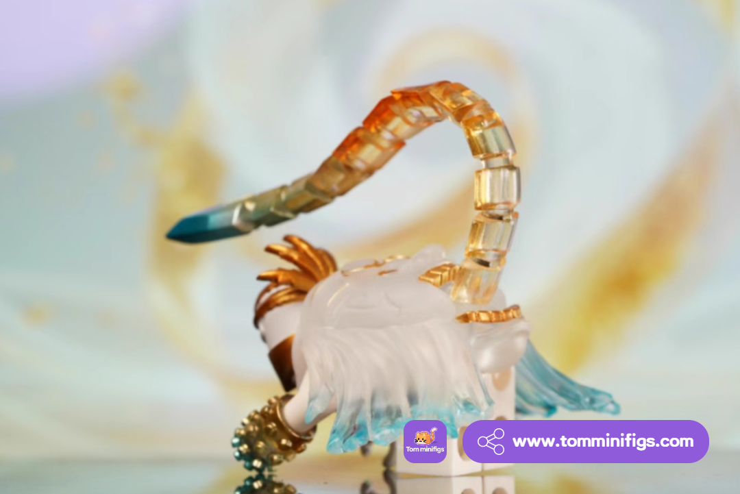 【乐一乐】Colorful Transparent Golden Puppet